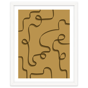 Ribbon Dance on Sand by Yuli Saputra