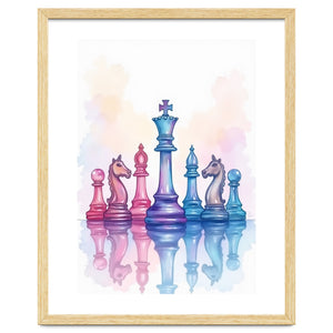 Chess Abstract by Caramel