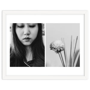 Autoportrait - Diptych by Viviane QUAN