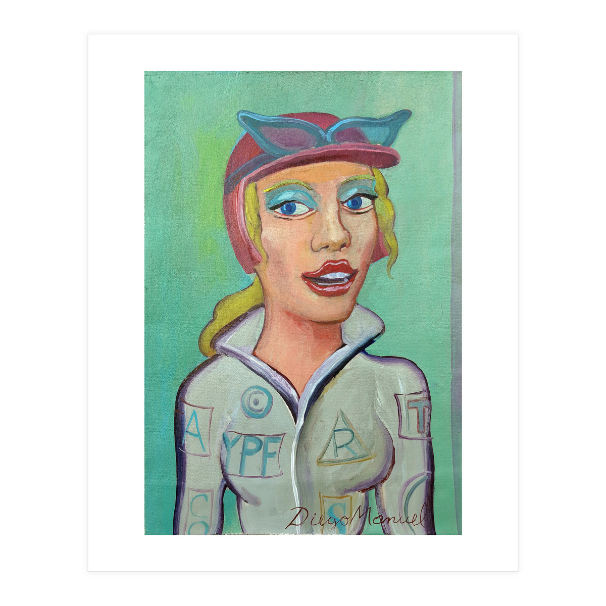 Chica Piloto 2 (Print Only)