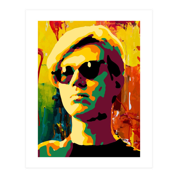 Andy Warhol Abstract (Print Only)