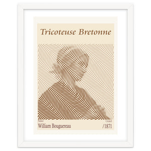 Tricoteuse Bretonne William Bouguereau (1871) by Doa Project