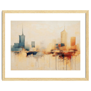 Buildings At Dusk 05 by Fernando Vieira