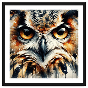 Powerful Owl by Chromatic Fusion Studio