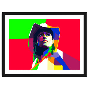 Jessica Biel American Actress WPAP Illustration Trending Now by Artkreator