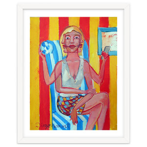 Mujer En El Sillon by Diego Manuel Rodriguez