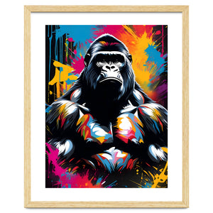 Gorilla Art, Graffiti by MakArena