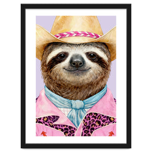 Sloth Wild Cowboy fashion by neeteshdsgn