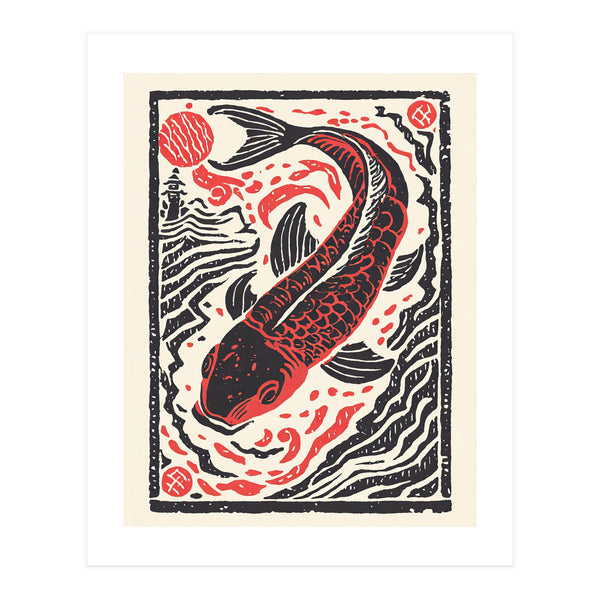 Koi Carp (Print Only)