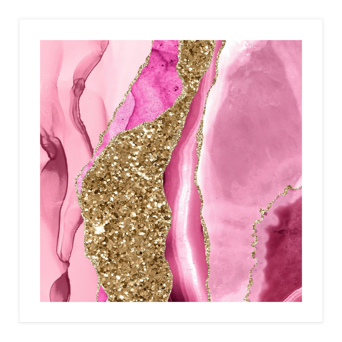Agate Glitter Dazzle Texture 10 (Print Only)