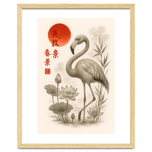 Flamingo Japanese by Jeff Creative
