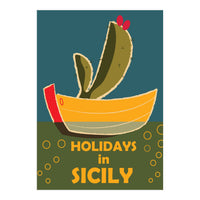 Holidays In Sicily (Print Only)