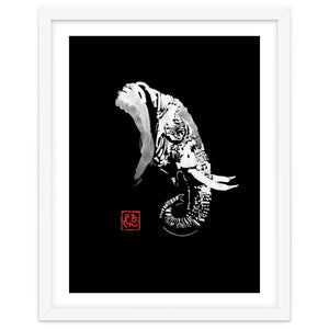 Elephant In Black by pechane