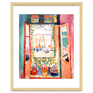 Open Window, Collioure – Henri Matisse (1905) by William Morrin