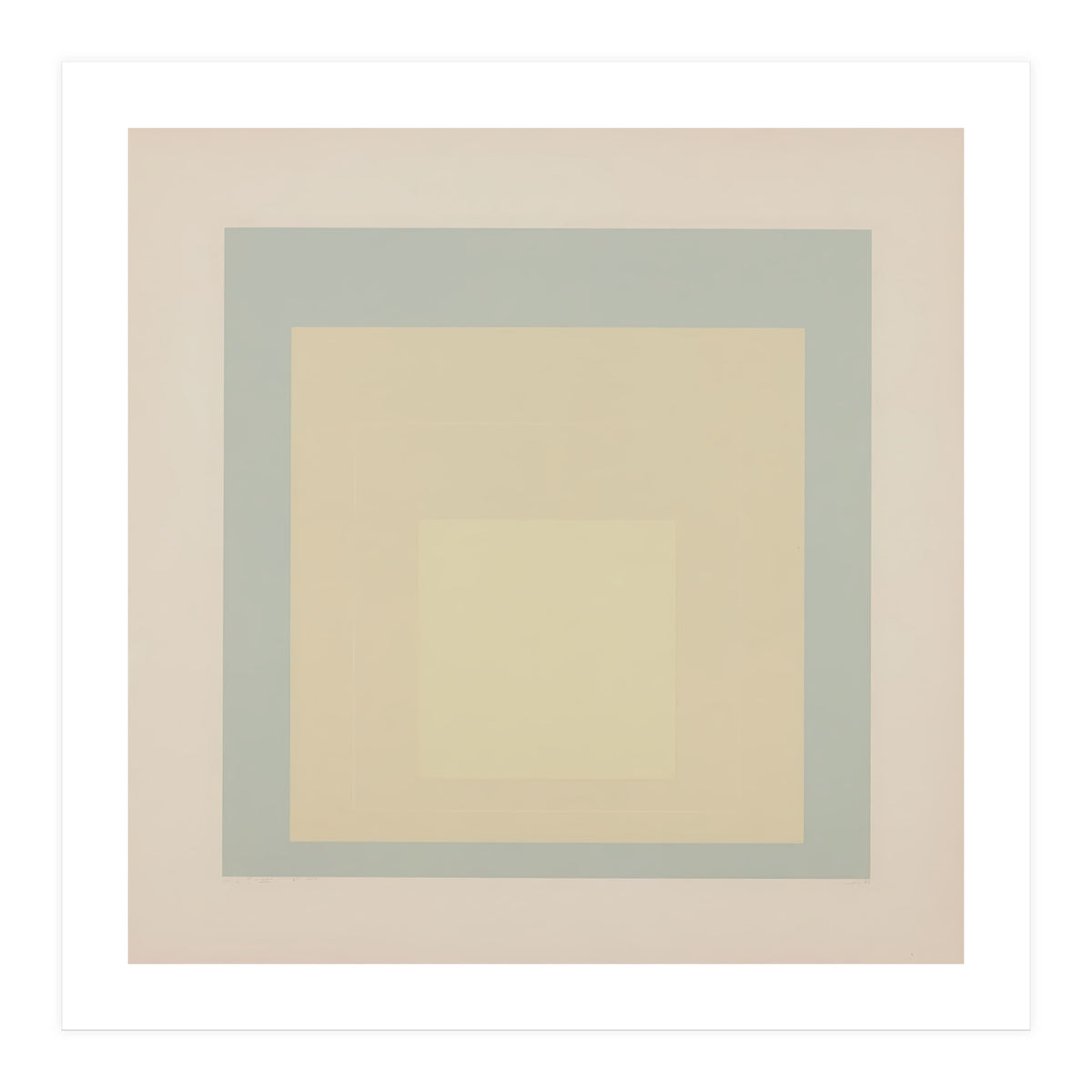 JOSEF ALBERS - HOMAGE TO THE SQUARE (Print Only)