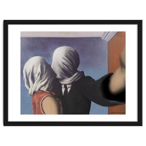 Lovers - Magritte - Selfie by Dito Von Tease