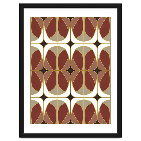 Umber Nouveau Tiles