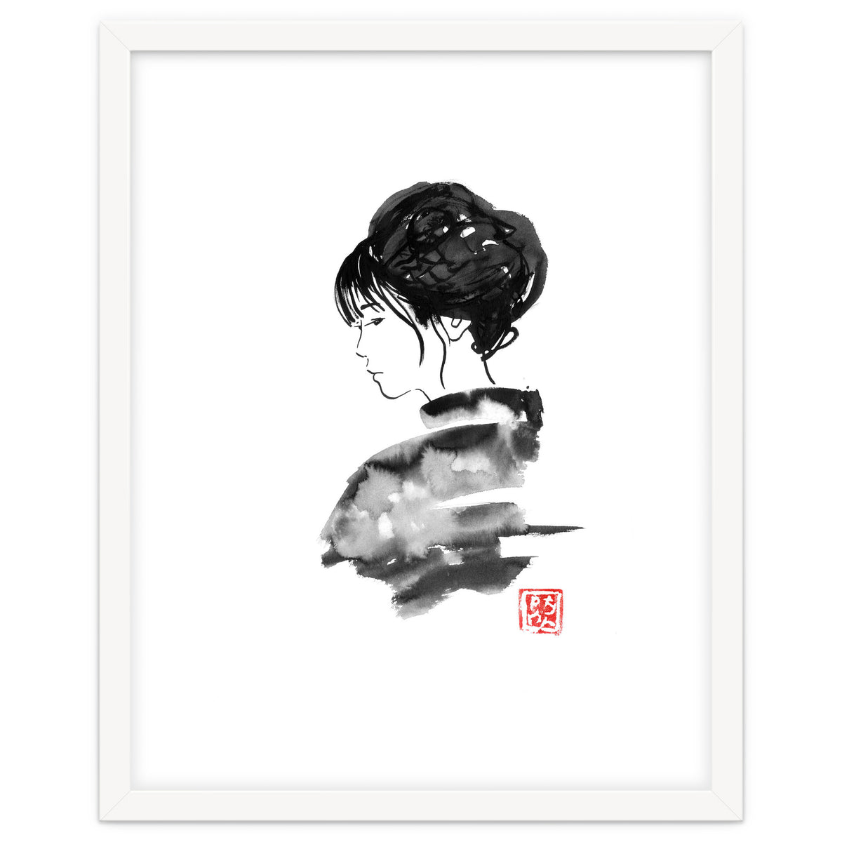 Watercolor Kimono