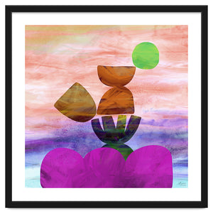Balance (ochre) by Aino Saarikivi