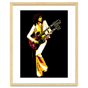 Jimmy Page American Rock Music Legend by taurungka