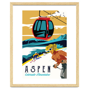 Aspen, Colorado Mountains by Hermes