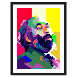 Luciano Pavarotti Opera Musical Pop Art WPAP by Artkreator