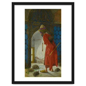 Osman Hamdi Bey – The Tortoise Trainer (1906) | Iconic Orientalist Art by William Morrin