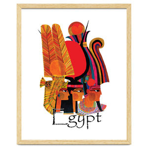 Egypt, Three Ladies by Hermes