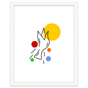 Bird In Flight by Baobab print store