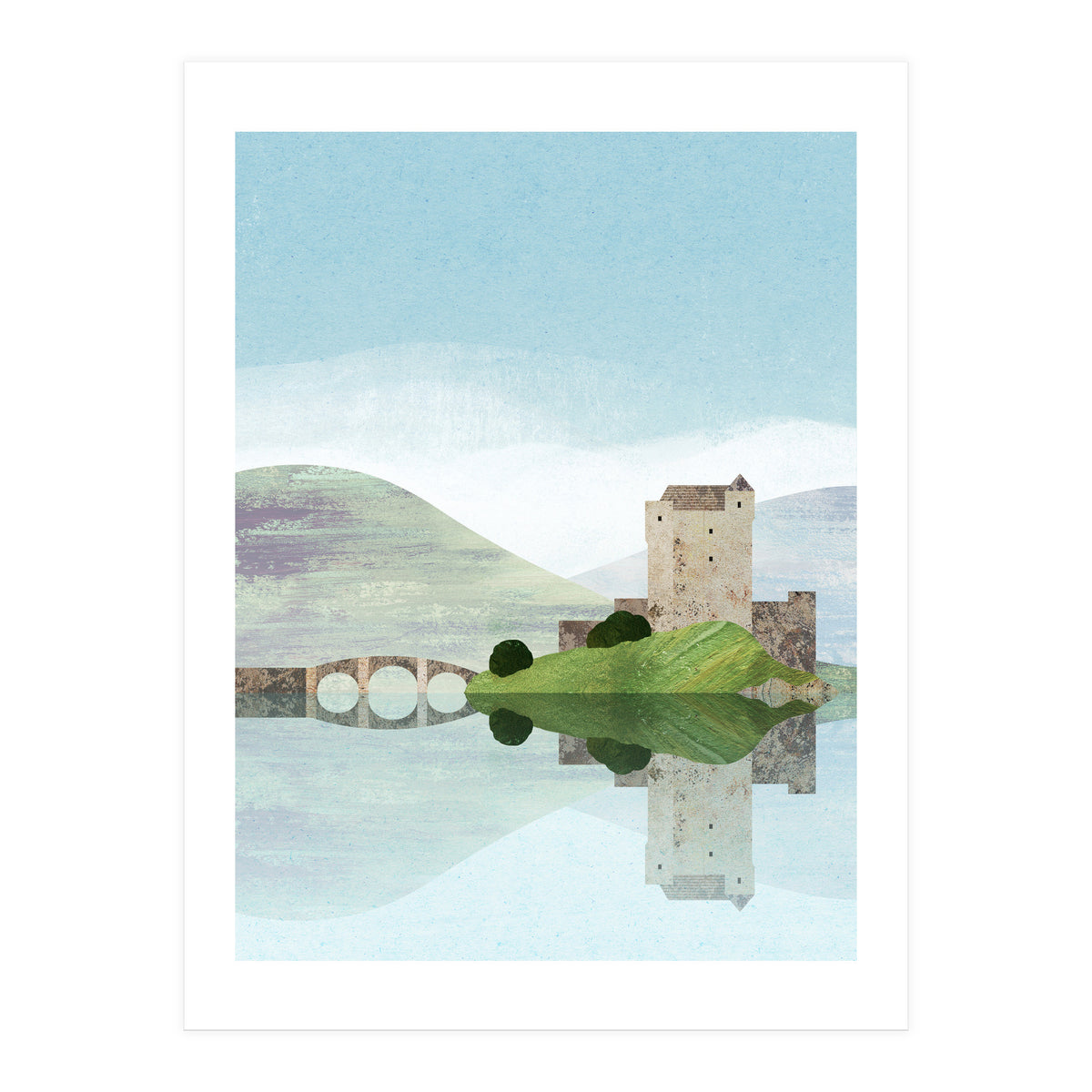 Loch Eilean Donan, Scotland (Print Only)