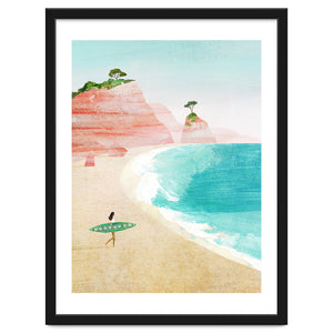 Surf Girl III by Henry Rivers