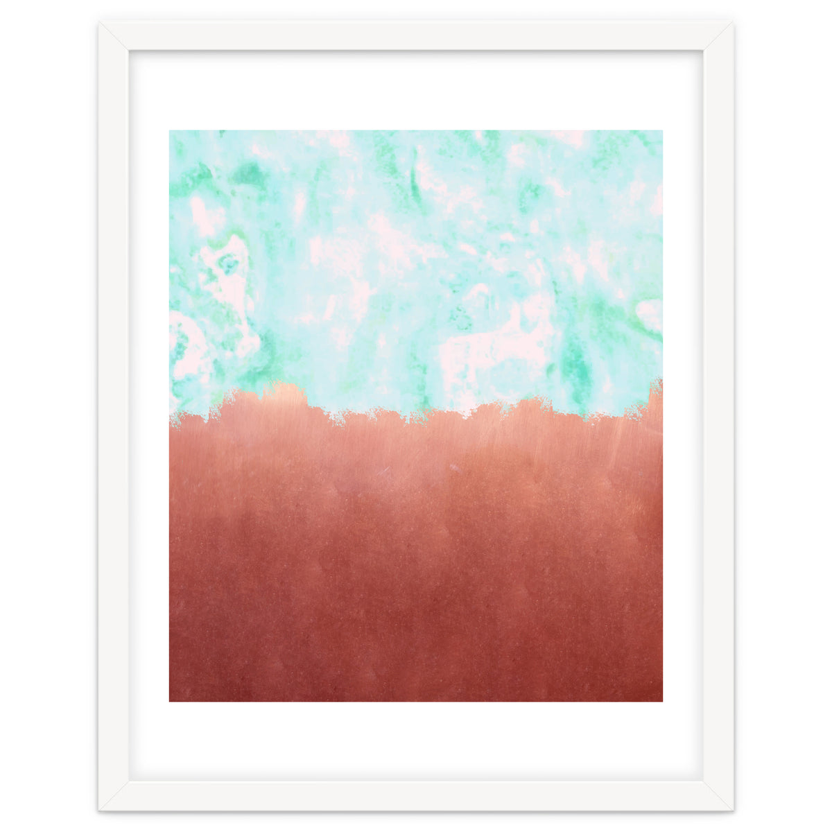 Sea Green + Copper