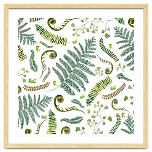 Spring Fern Pattern by Amaya