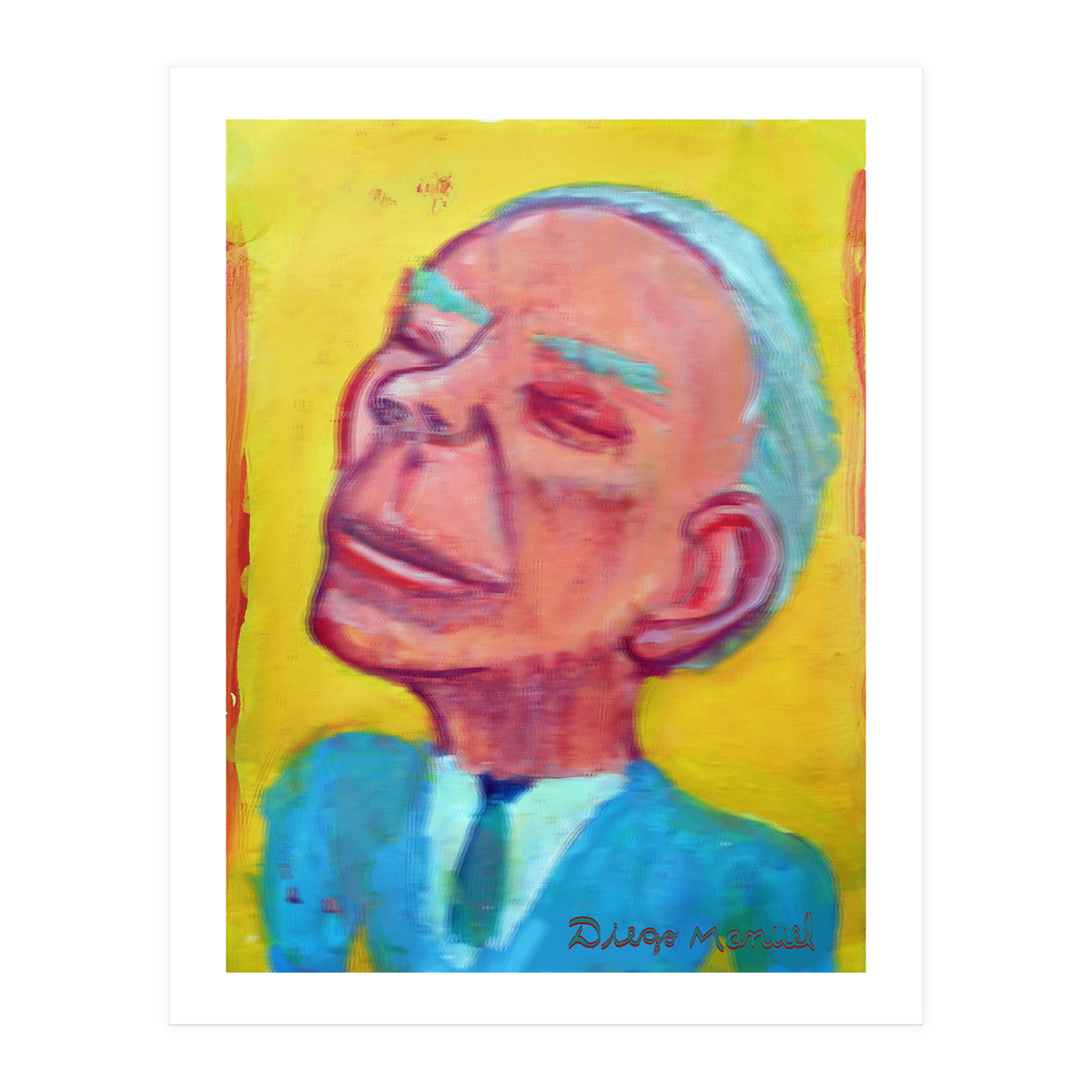 Jorge Luis Borges New 1 (Print Only)