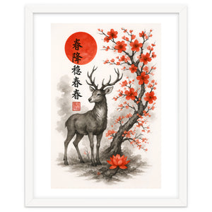 Deer Japanese by Jeff Creative