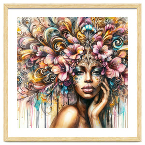 Tropical Baroque Muse by Chromatic Fusion Studio