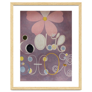 Hilma af Klint - The Ten Largest No 7 Adulthood Abstract Spiritual Art by William Morrin