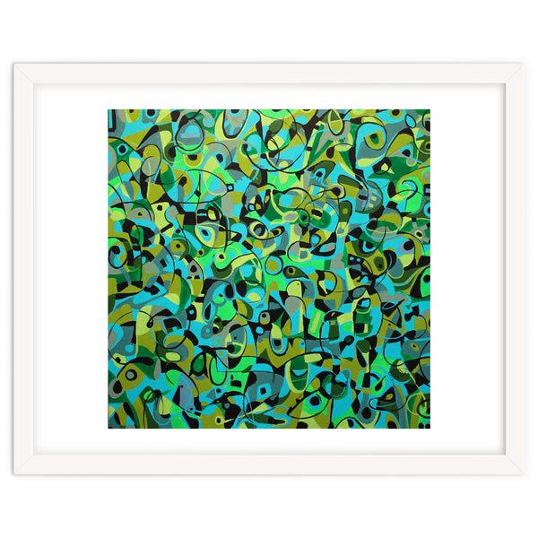 The Birdcall, Acrylic On Canvas, 36