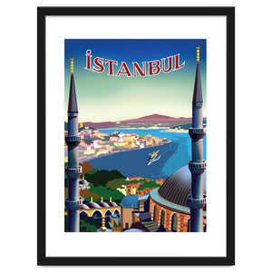 Istanbul, Turkey, Aerial View by Hermes