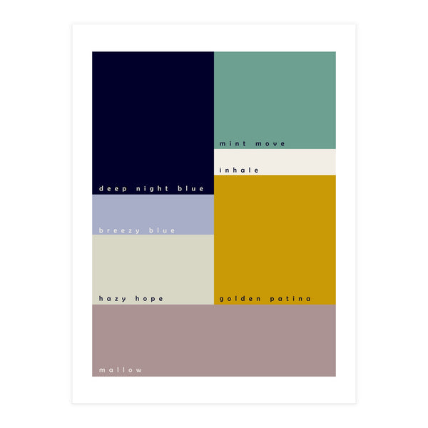 expectant iteration colored emotions (Print Only)