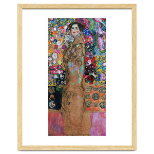 Gustav Klimt / 'Retrato de Maria Munk', 1917, Oil on canvas, 180 x 90 cm. by Album