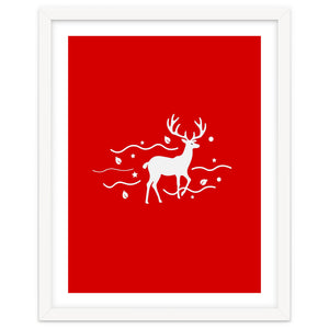 Magical deer by Baobab print store