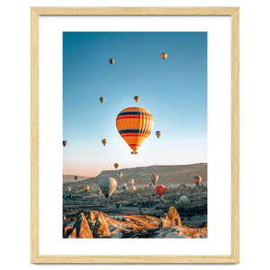 Hot Air Balloons Cappadocia Sunrise by neeteshdsgn