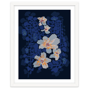 Orchid shadow blue notes by Annick
