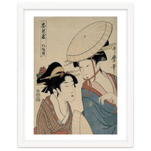 Kitagawa Utamaro (Copy); Takamizawa / 'Hachi-damme (Act VIII)', 1798-1799; 20th century. by Album