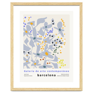 Contemporary art gallery Barcelona design and interior by Annick