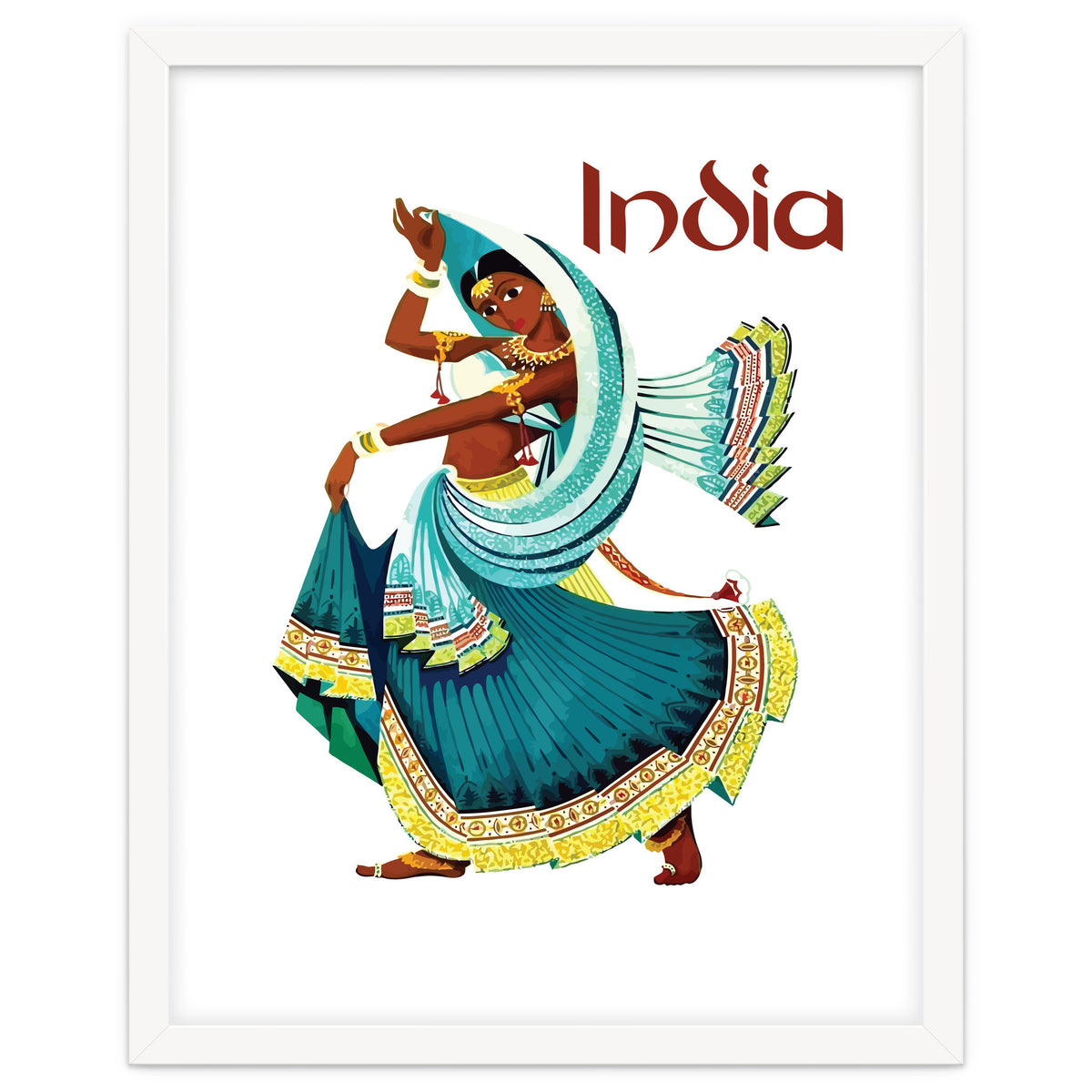 India Dancing Girl