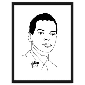 Julian Bond American Social Activist Legend by taurungka