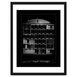 Geometry No 10 with Border by The Learning Curve Photography