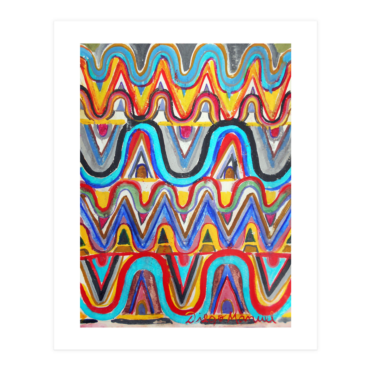 Abstracto Pop 2024 12 (Print Only)